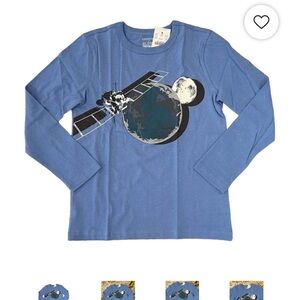 JCrew Glow in the dark Jcrew crewcuts t shirt 6-7 NWOT